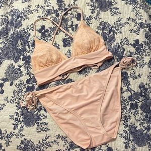 LAST CHANCE Pink Lace Bikini 💋